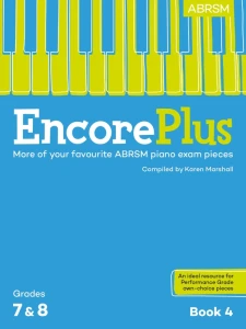 Encore Plus Book 4 - ABRSM Grades 7 & 8 - Karen Marshall (+ audio online) - utwory recitalowe - nuty na fortepian