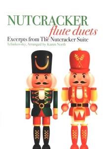 Piotr Czajkowski: Nutcracker Flute Duets - Karen North (+audio online) - nuty na dwa flety poprzeczne