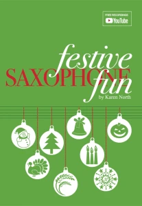 Festive Saxophone Fun - Karen North (+ audio online) - utwory na różne święta na koniec roku kalendarzowego - solo, duety, tria - nuty na saksofon