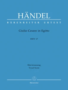 Georg Friedrich Handel: Giulio Cesare In Egitto HWV 17 - Juliusz Cezar opera w trzech aktach - nuty na głosy, chór i fortepian