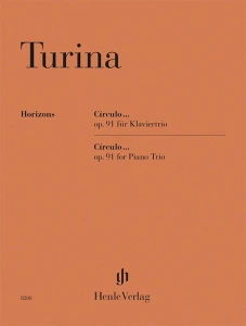 Joaquin Turina: Circulo op. 91 for Piano Trio - trio fortepianowe - nuty na skrzypce, wiolonczelę i fortepian