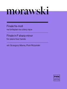 Eugeniusz Morawski: Finale fis-moll - nuty na fortepian na cztery ręce