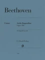 Ludwig van Beethoven: Six Bagatelles op. 126 - sześć bagatel - nuty na fortepian