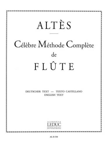 Joseph-Henri Altes: Celebre Methode Complete de Flute Volume 2 - podręcznik do nauki gry na flecie poprzecznym