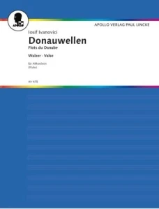 Josef Ivanovici: Donauwellen - Flots du Danube - walc Fale Dunaju - nuty na akordeon