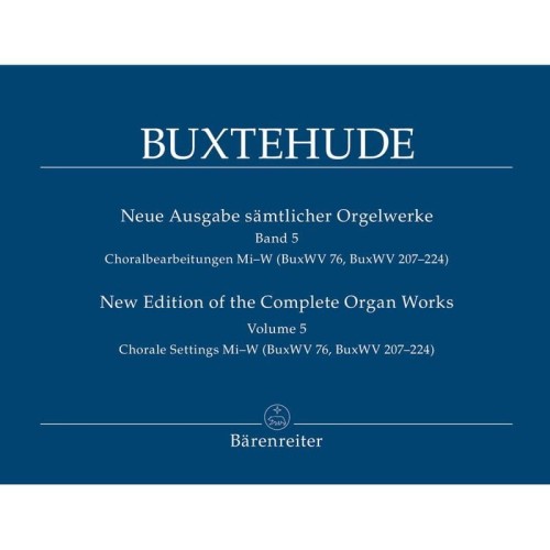 Dietrich Buxtehude: Orgelwerke V - Organ Works 5 - dzieła organowe tom 5