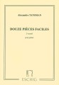 Alexandre Tansman: Douze pieces faciles pour guitare 2 - nuty na gitarę klasyczną