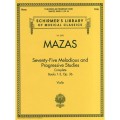Etiudy op. 36 zeszyty 1, 2, 3 - Jacques-Féréol Mazas - nuty na skrzypce