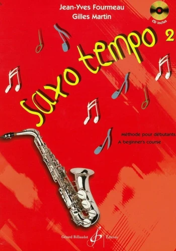Jean-Yves Fourmeau, G. Martin: Saxo Tempo 2 (+ płyta CD) - podręcznik do nauki gry na saksofonie altowym