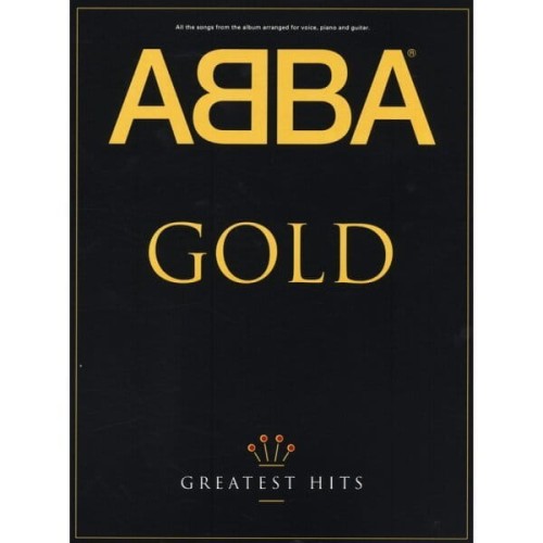 Abba Gold: Greatest Hits (PVG) - nuty na fortepian i głos oraz akordy gitarowe
