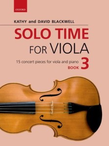 Solo Time for Viola Book 3 - Kathy Blackwell, David Blackwell - utwory koncertowe na altówkę i fortepian