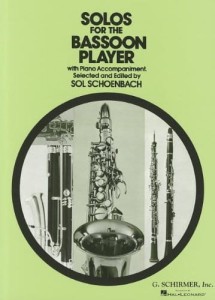 Solos For The Bassoon Player - Sol Schoenbach - nuty na fagot z fortepianem