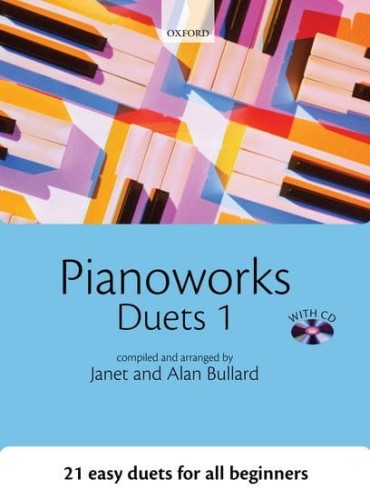 Janet Bullard, Alan Bullard: Pianoworks Duets 1 (+ płyta CD) - nuty na fortepian na cztery ręce