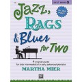 Jazz, Rags and Blues for Two 4 - Martha Mier - nuty na fortepian na cztery ręce
