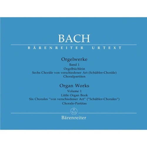 Jan Sebastian Bach: Organ Works Volume 1 - Orgelwerke Band 1 - utwory organowe część 1 - Heinz-Harald Lohlein