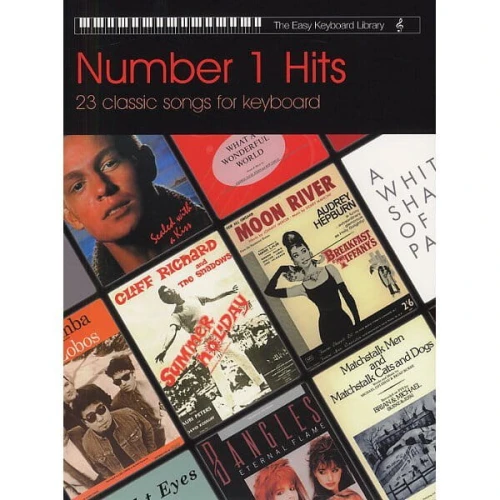 The Easy Keyboard Library: Number One Hits - Volume 1 - nuty na keyboard