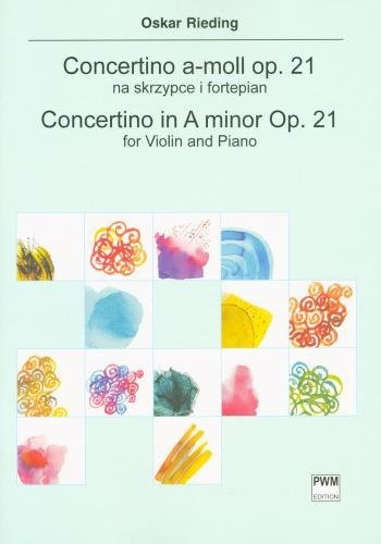 Concertino a-moll op. 21 w stylu węgierskim na skrzypce i fortepian - Oskar Rieding