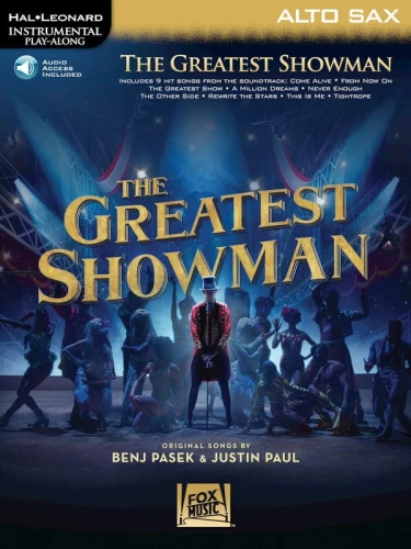 The Greatest Showman: Alto Sax (+ audio online) - Benj Pasek, Justin Paul - nuty na saksofon altowy