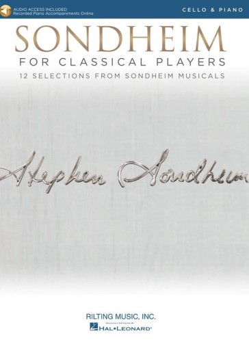 Sondheim for Classical Players: Cello and Piano (+ audio online) - nuty na wiolonczelę i fortepian