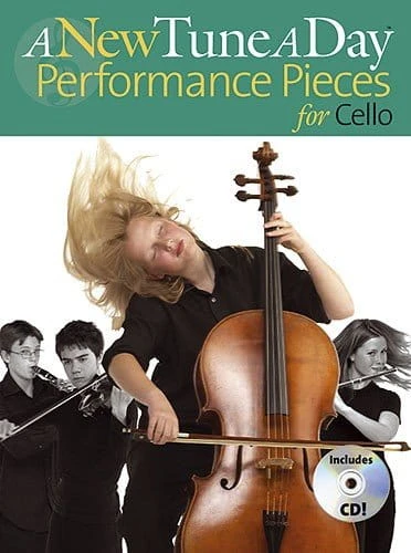 A New Tune A Day: Performance Pieces for Cello - nuty na wiolonczelę (+ płyta CD)