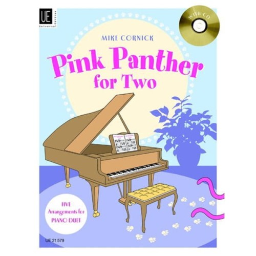 Mike Cornick - Pink Panther for Two - nuty na fortepian na cztery ręce (+ płyta CD)