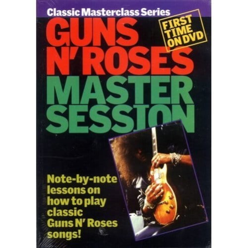 Master Session - Guns N' Roses - szkoła gry na gitarze elektrycznej (DVD)