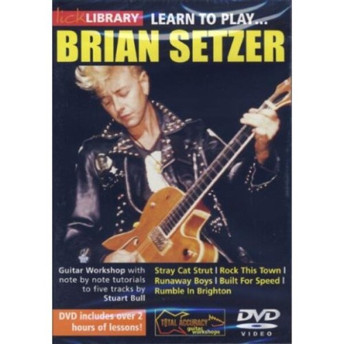Lick Library - Learn To Play Brian Setzer - Stuart Bull