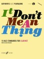 It Don't Mean A Thing: Clarinet - 10 standardów jazzowych na klarnet - Andy Hampton (+ płyta CD)