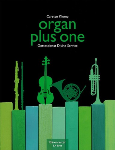 Organ plus one - Divine Service - nuty na organy plus instrument C, F, B, Es (klucz wiolinowy) - Carsten Klomp