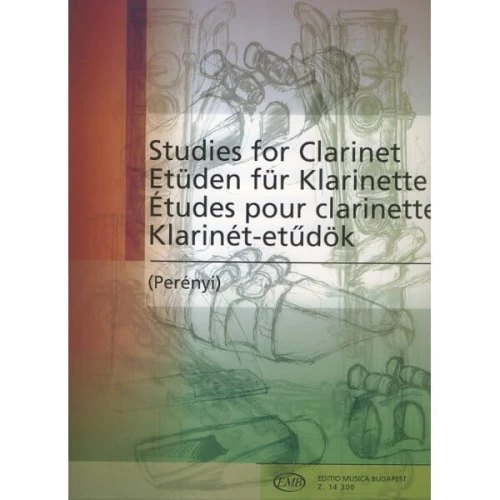 Studies for Clarinet - Éva Perényi - etiudy na klarnet