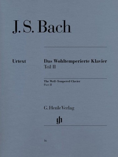 Jan Sebastian Bach: Das Wohltemperierte Klavier 2 - Well-Tempered Clavier - BWV 870-893 - dobrze nastrojony klawesyn tom 2 (Ernst-Gunter Heinemann) - nuty na fortepian lub klawesyn