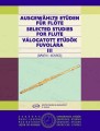 Selected Studies for flute 3 - Bántai Vilmos, Kovács Gábor - wybrane ćwiczenia i etiudy na flet poprzeczny