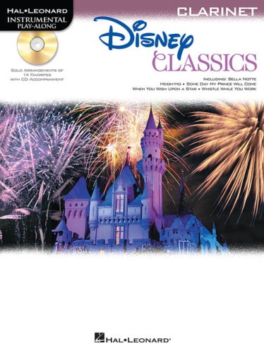 Disney Classics: Clarinet (+ płyta CD) - nuty na klarnet do piosenek Disney'a