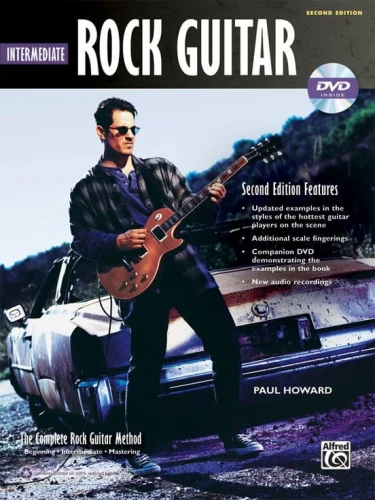 Complete Rock Guitar Method: Intermediate Rock Guitar - Paul Howard - szkoła gry rocka na gitarę elektryczną (+ płyta DVD)
