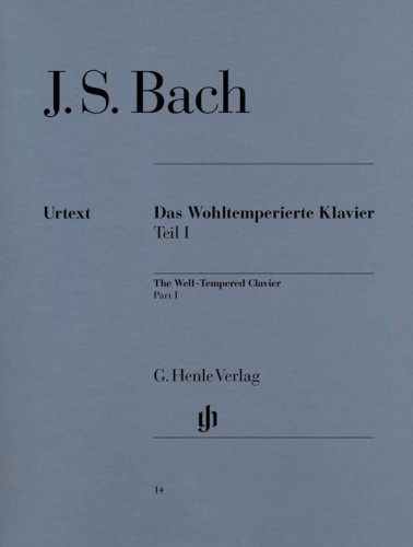Jan Sebastian Bach: Das Wohltemperierte Klavier 1 - Well-Tempered Clavier - BWV 846-869 - dobrze nastrojony klawesyn tom 1 (Ernst-Gunter Heinemann) - nuty na fortepian lub klawesyn