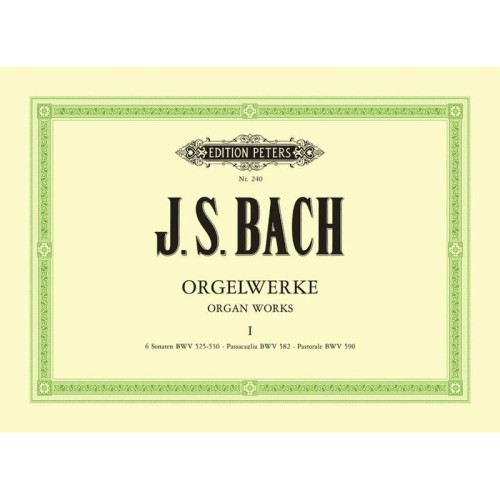 Jan Sebastian Bach: Orgelwerke I - Dzieła organowe tom 1