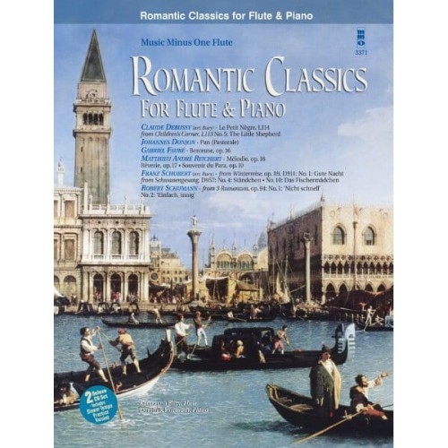 Romantic Classics for Flute and Piano (+ 2 płyty CD) - nuty na flet z fortepianem