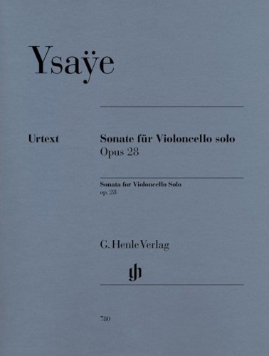Eugene Ysaye: Sonata wiolonczelowa op. 28 - nuty na wiolonczelę solo