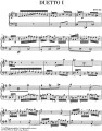 Jan Sebastian Bach: Four Duets BWV 802-805 - cztery duety - nuty na fortepian