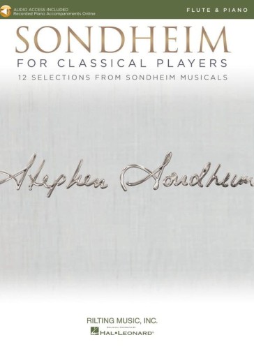 Sondheim for Classical Players: Flute and Piano (+ audio online) - nuty na flet poprzeczny i fortepian