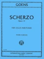 Daniel van Goens: Scherzo op. 12 for Cello and Piano - nuty na wiolonczelę i fortepian