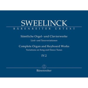 Jan Pieterszoon Sweelinck: Lied- und Tanzvariationen - Variations on Songs and Dance Tunes part 2 - kompletne dzieła organowe i fortepianowe cześć IV.2