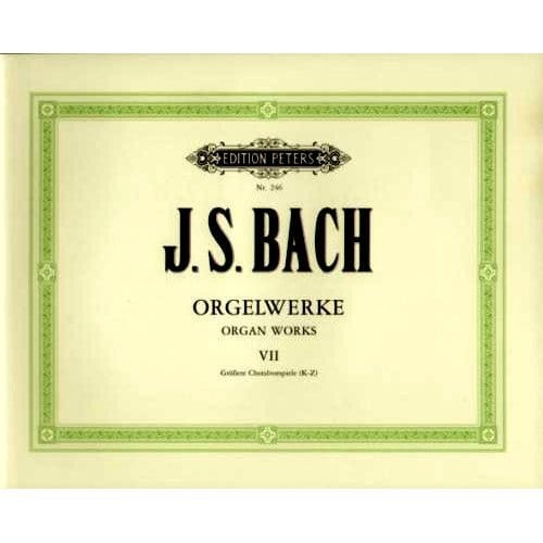 Jan Sebastian Bach - Orgelwerke VII - Dzieła organowe tom 7