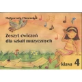 Zeszyt ćwiczeń do kształcenia słuchu i solfeżu dla szkół muzycznych Klasa 4 - Małgorzata Chowaniec