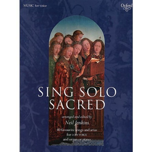 Sing Solo Sacred for low voice - Neil Jenkins - nuty na głos niski i fortepian (organy)