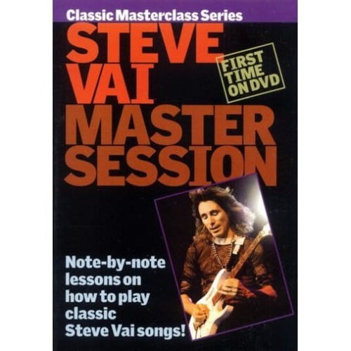 Master Session - Steve Vai - szkoła gry na gitarze elektrycznej (DVD)