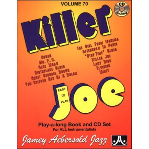 Jamey Aebersold Jazz Volume 070 Killer Joe - szkoła improwizacji na fortepian (+ płyta CD)