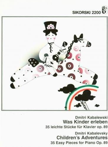Dymitr Kabalewski - Children's Adventures - 35 bardzo łatwych utworów na fortepian op. 89