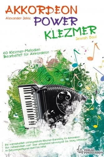 Alexander Jekic: Akkordeon Power Klezmer - nuty na akordeon