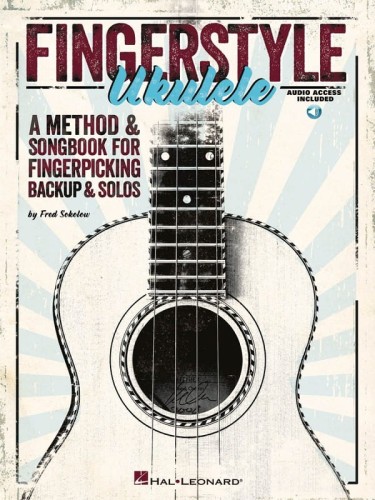 Fingerstyle Ukulele: A Method and Songbook - Fred Sokolow - nuty na ukulele (+ audio online)